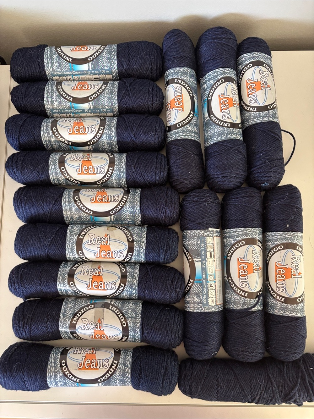 100% soft cottonYarn - 50g Skeins
